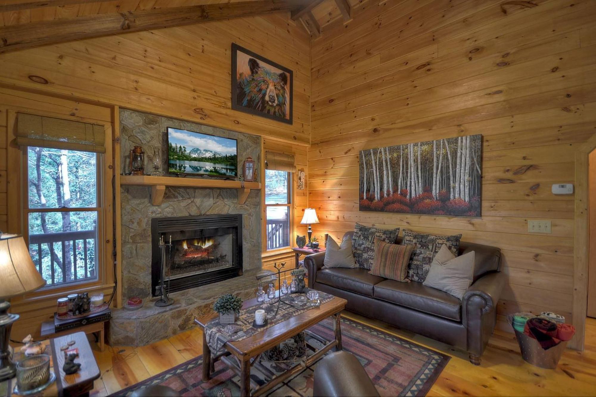 Knotty Pines Pet-Friendly Gas Fireplace Plus A Firepit Cherry Log Dış mekan fotoğraf
